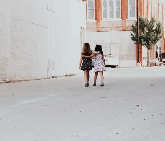 Friends Walking